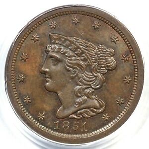 Braided Hair Half Cent (1840-1857)