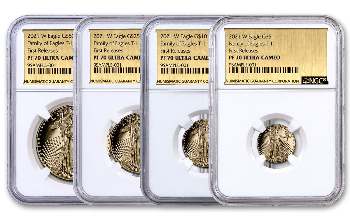 Gold Type Coins - Proofs