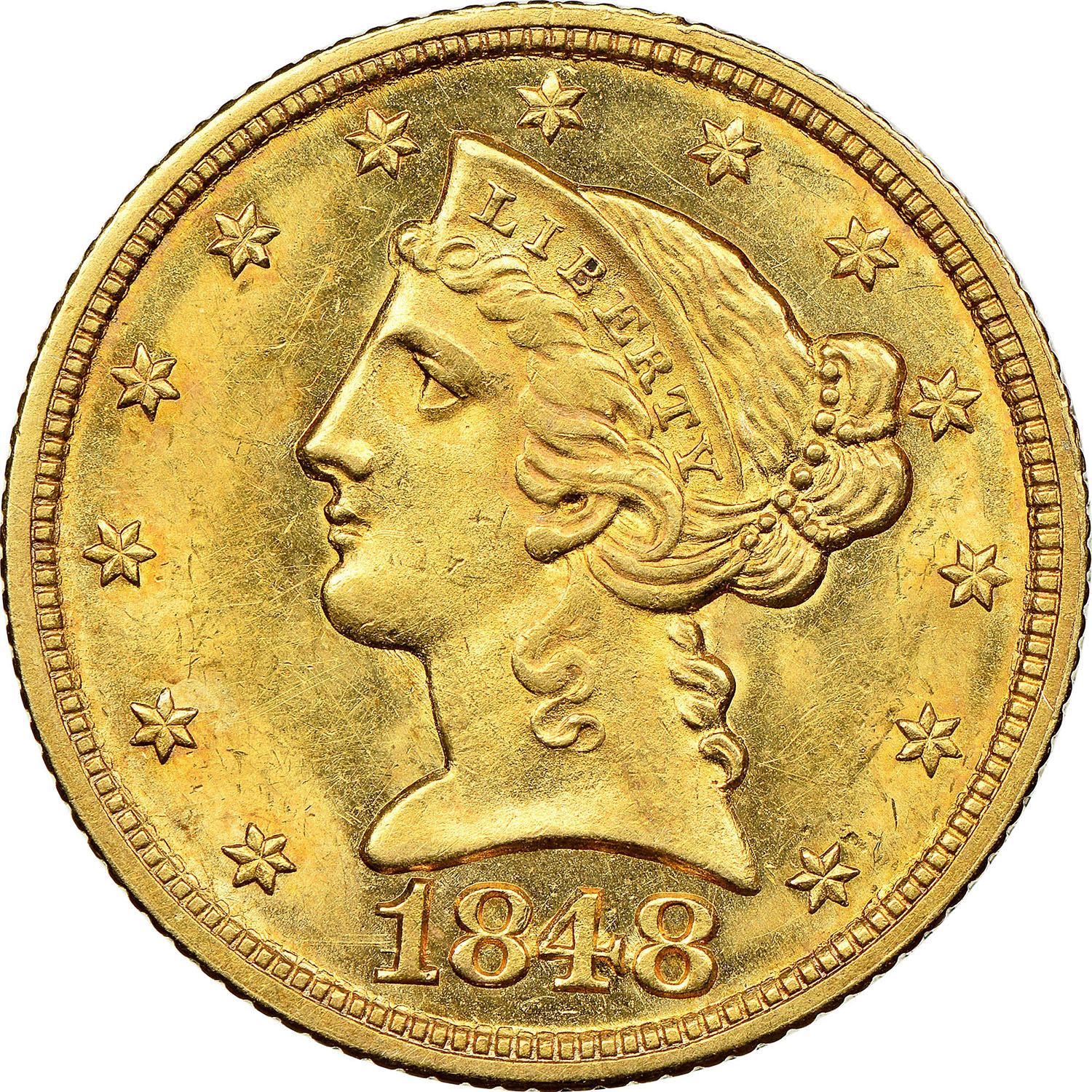 Liberty Head $5 (1839-1908)