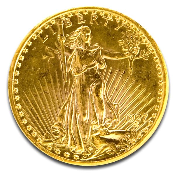 St. Gaudens $20 (1907-1933)